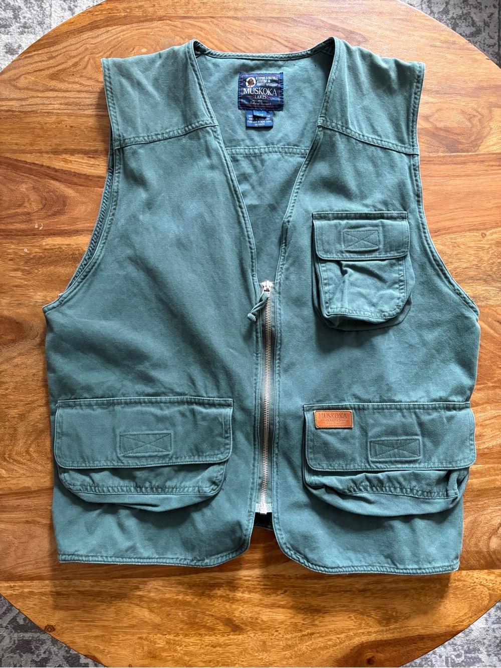 Men’s Green Utility Vest